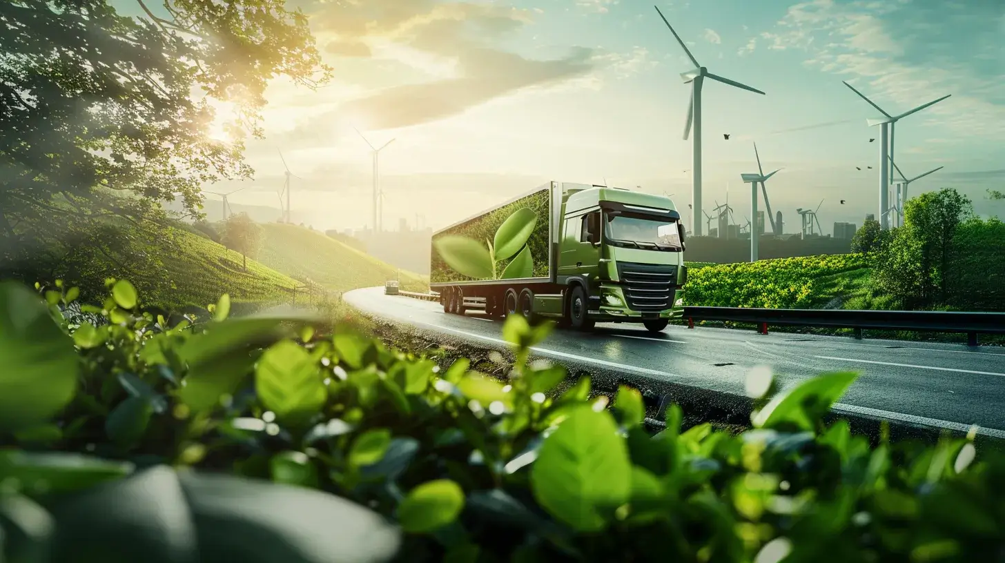hur påverkas miljön av inrikes transporter? Fast forward logistics. Miljö